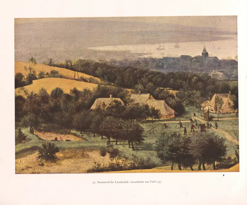 Letní krajina, Pieter Bruegel The Elder