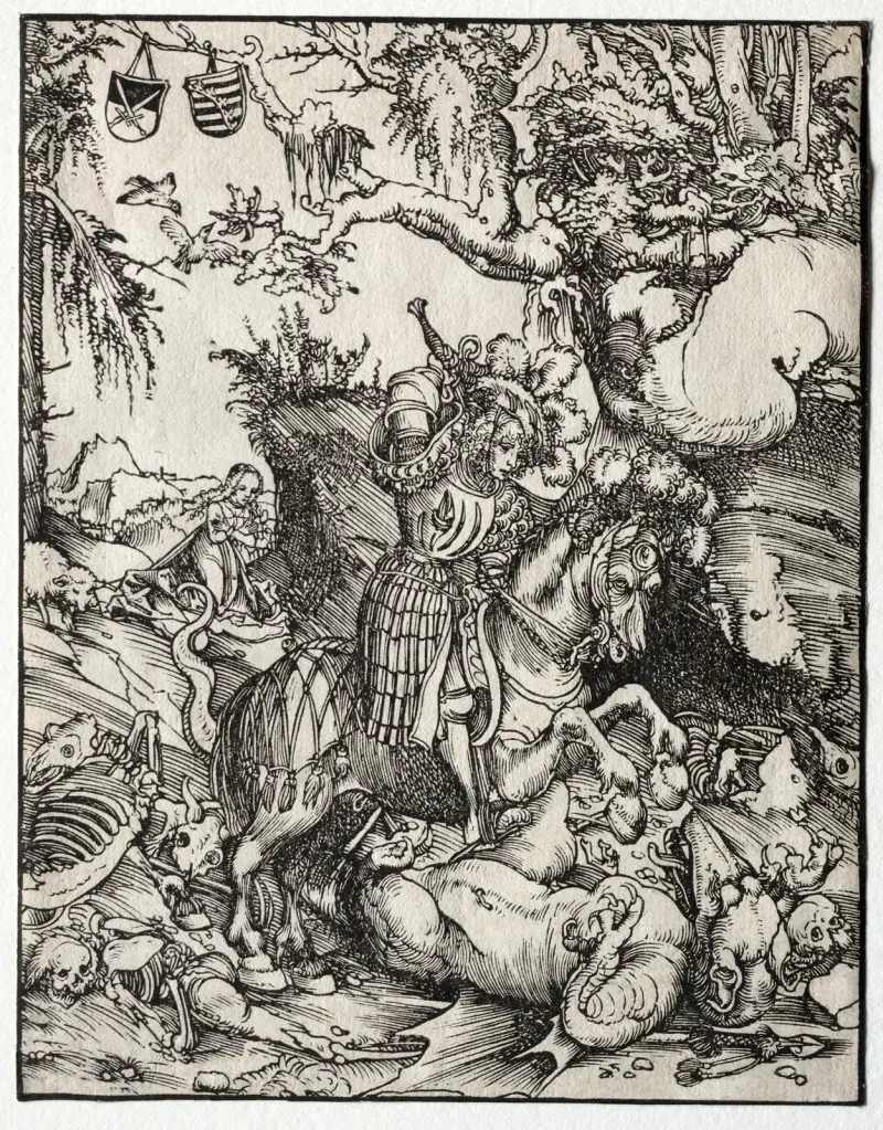 Svatý Jiří bojující s drakem, Lucas Cranach the Elder