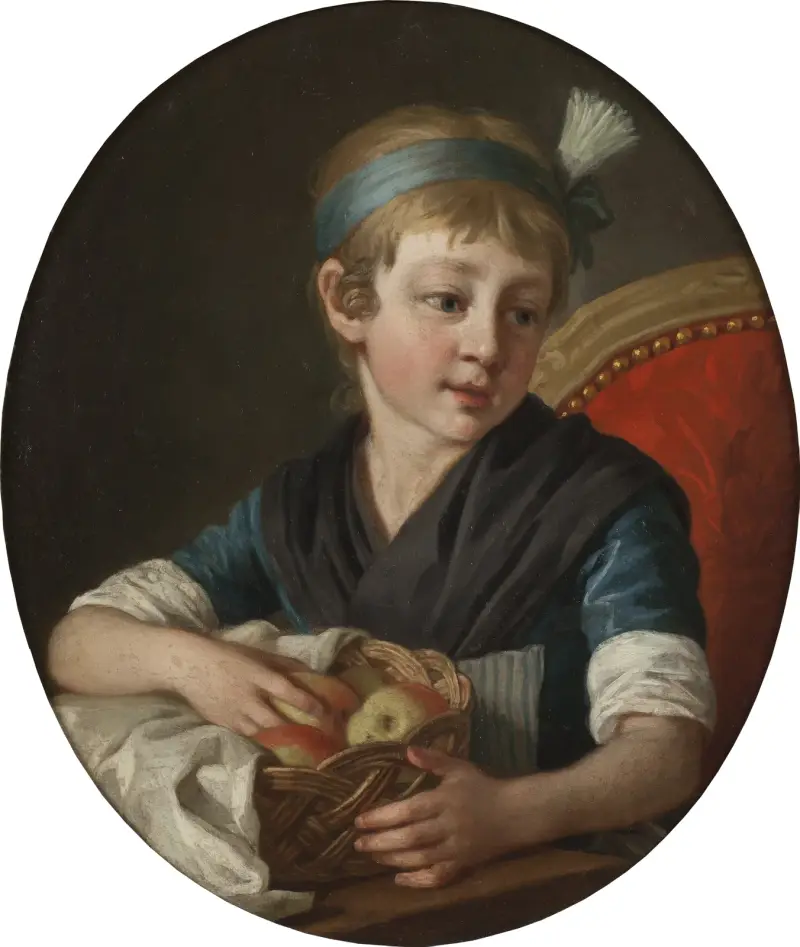 The Artist’s Daughter Wilhelmina av Per Krafft the Elder