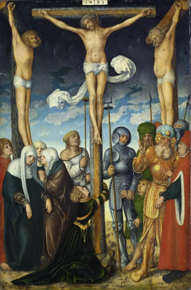 Ukřižování, 1508, Lucas Cranach the Elder