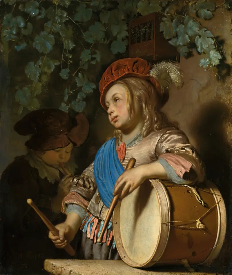 Bubeník, Frans van Mieris the Elder