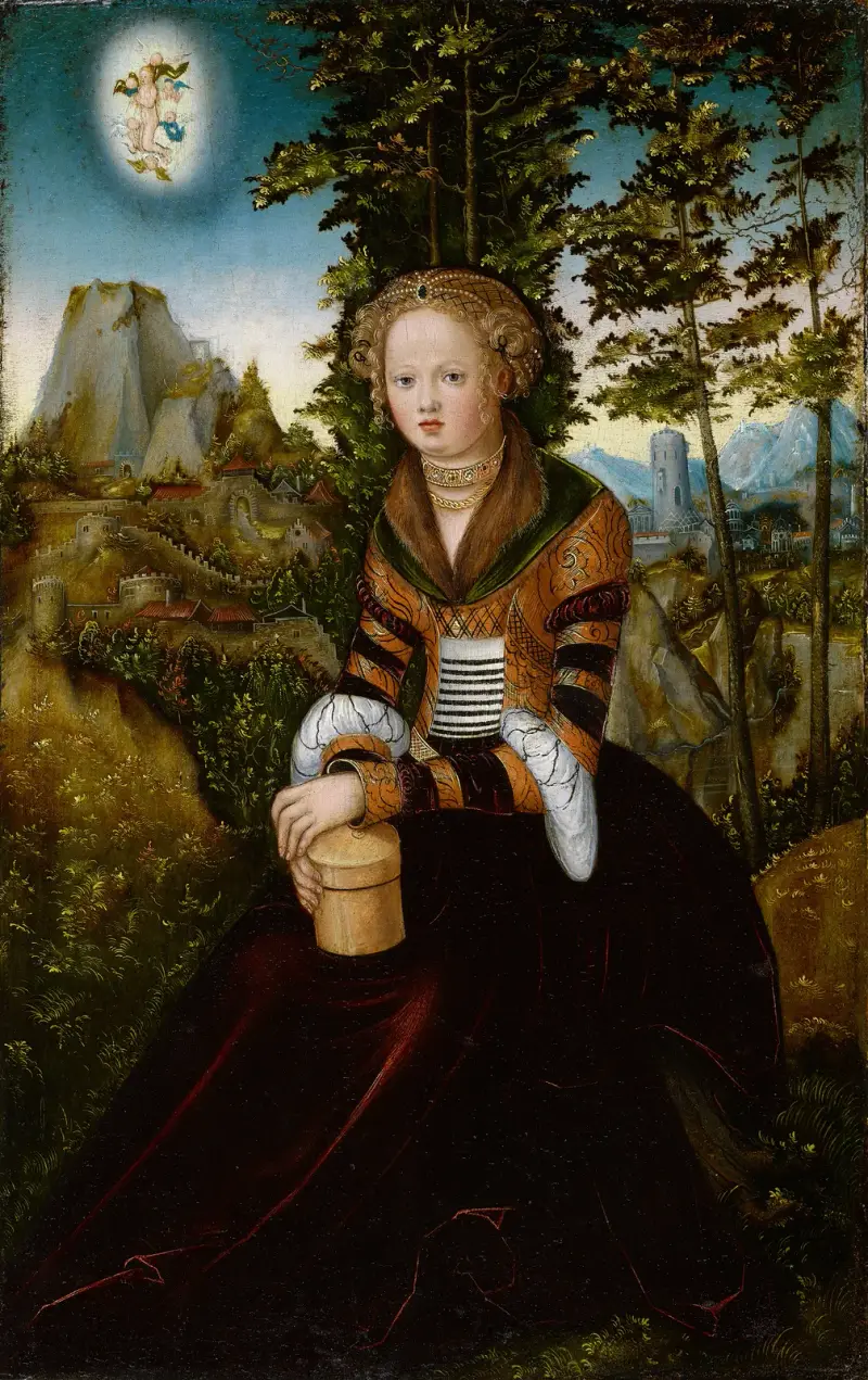 Die Magdalena von Lucas Cranach the Elder