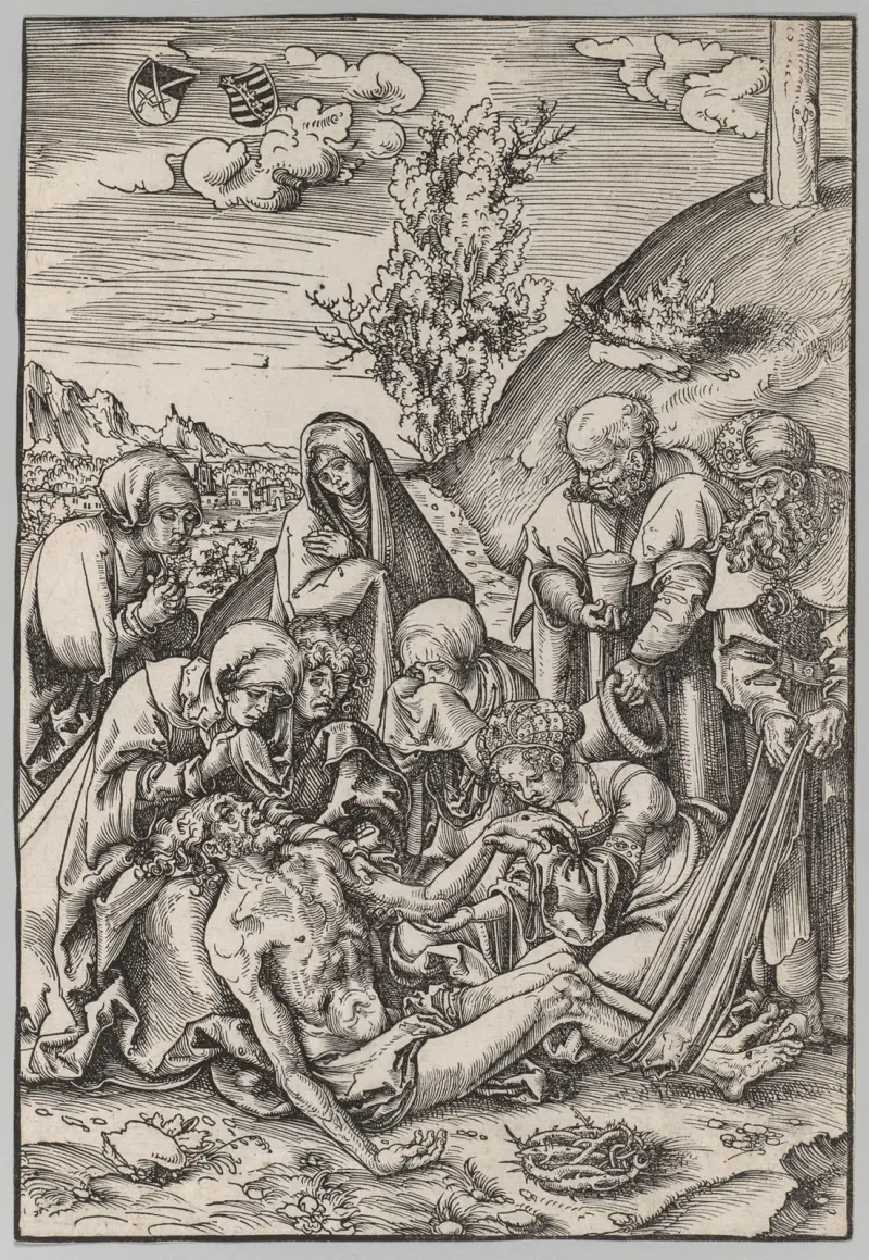 Pašije; Oplakávání, Lucas Cranach the Elder