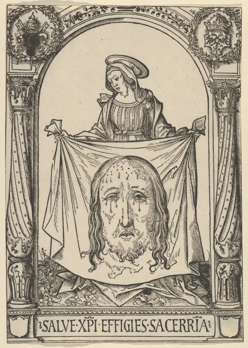Sankta Veronikas svetteduk av Hans Burgkmair The Elder
