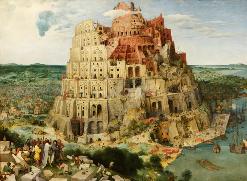 Wieża Babel (Wiedeń), nr 1, Pieter Bruegel The Elder