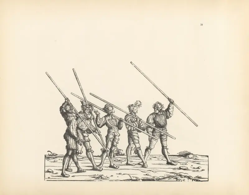 The Triumphs of the Emperor Maximilian I Pl.34 av Hans Burgkmair The Elder