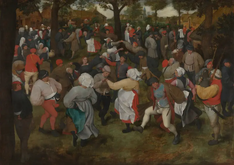Svatba, Pieter Bruegel The Elder