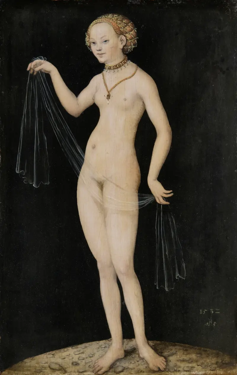 Venuše, 1532, Lucas Cranach the Elder