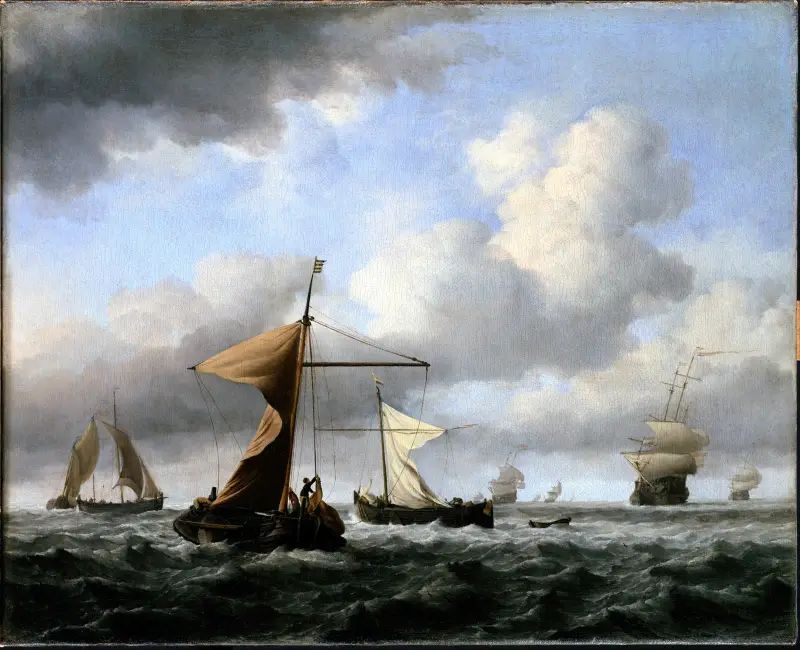Čerstvý vánek, Willem van de Velde the Younger