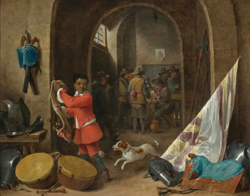 En vaktstuga av David Teniers The Younger