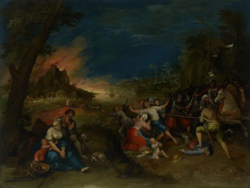 Allegori över kriget av Frans Francken the Younger