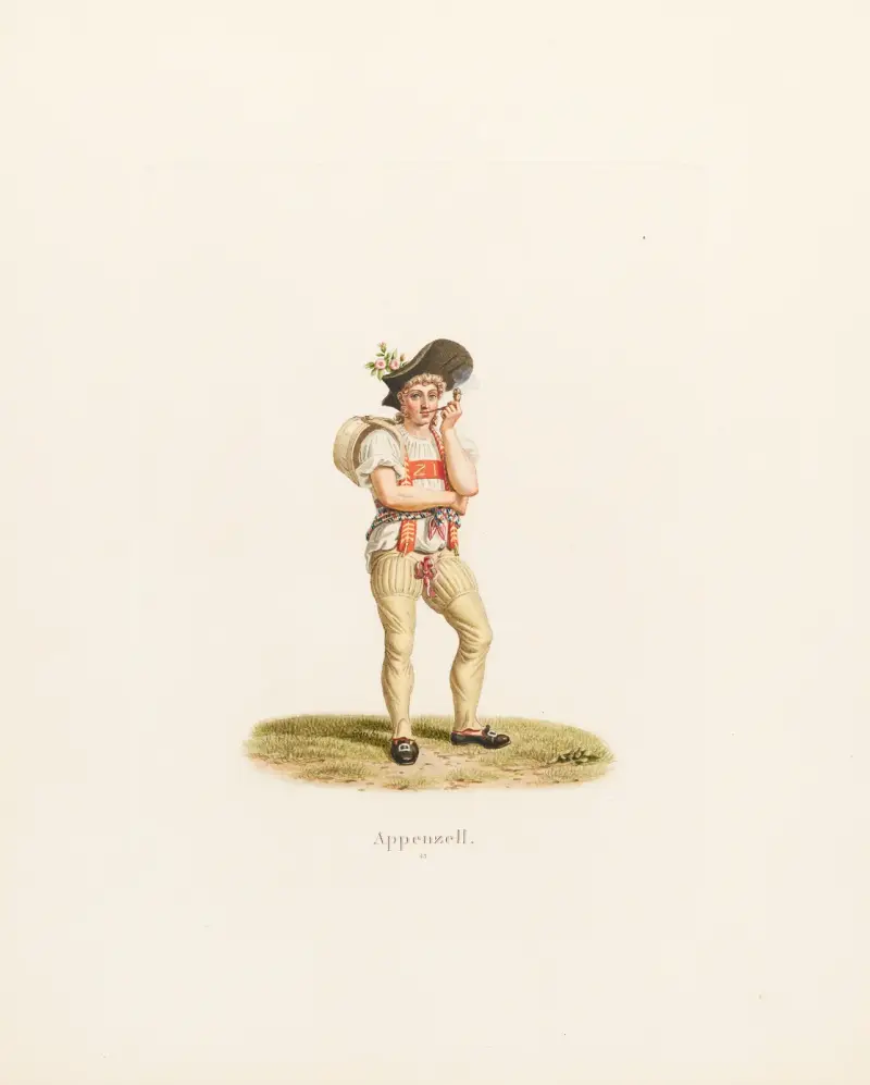 Appenzell, 1824 – Nr. 1 von Gabriel Lory the Younger