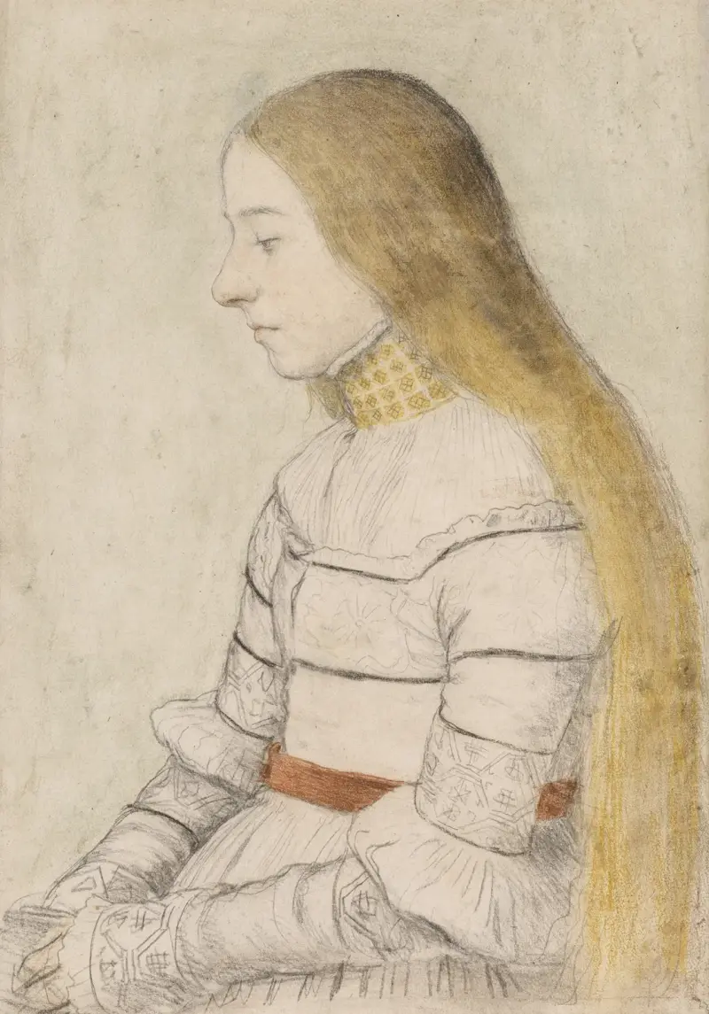 Portret Anny Meyer, Hans Holbein The Younger
