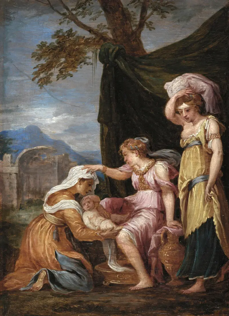 Jupiters födelse av David Teniers The Younger