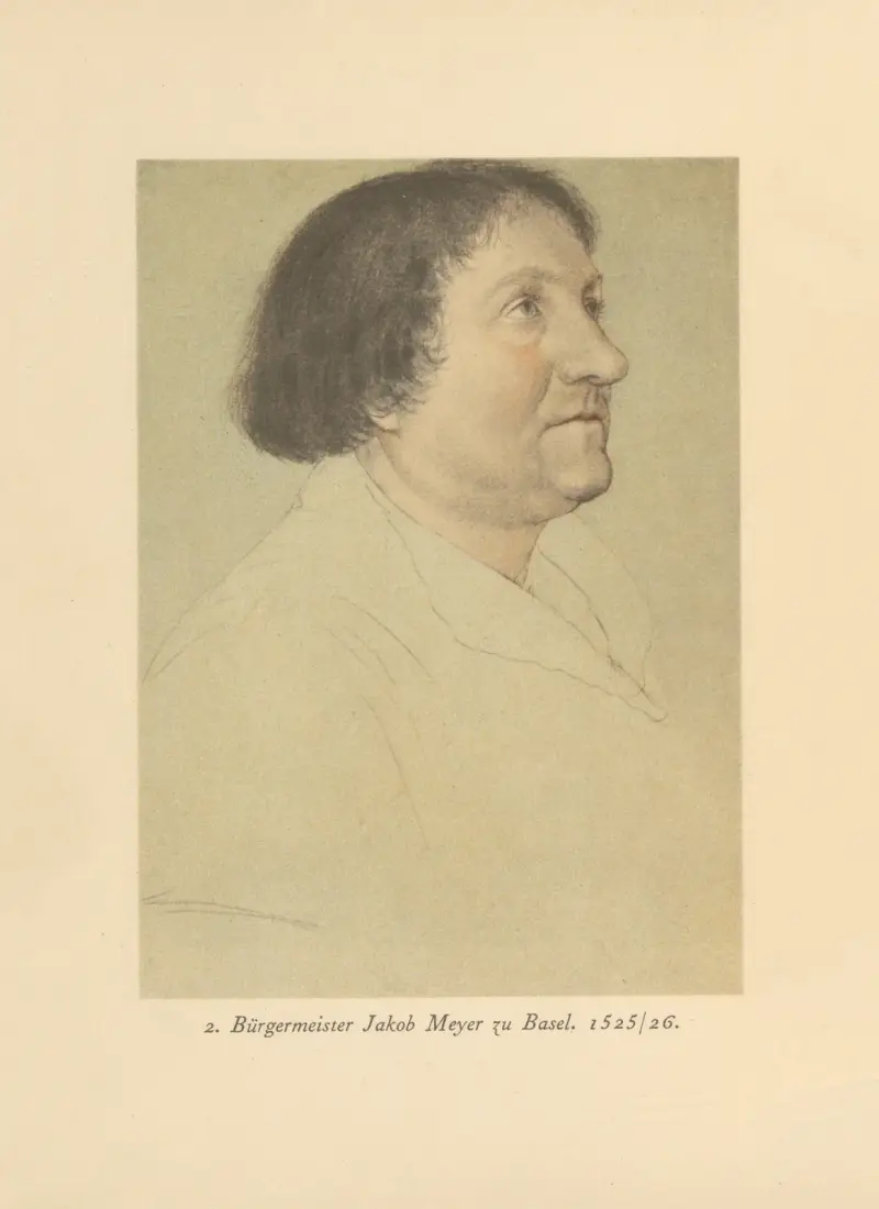 Bürgermeister Jakob Meyer zu Basel av Hans Holbein The Younger