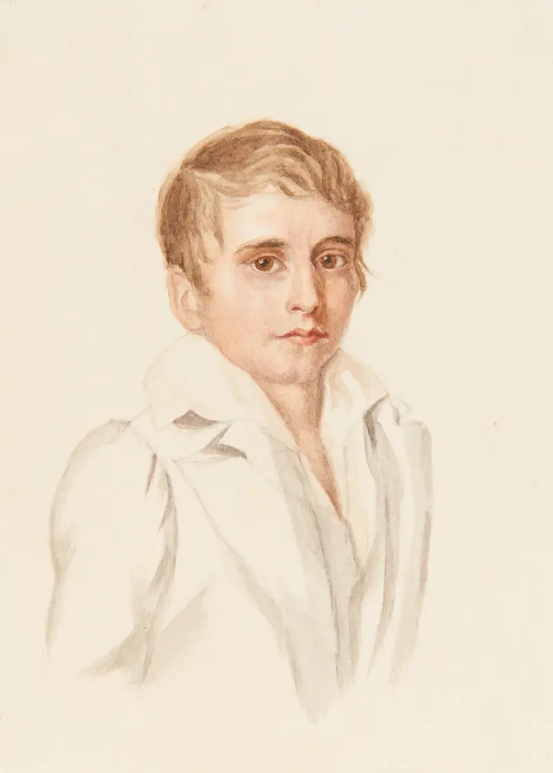 Byst av en ung man av Gabriel Lory the Younger