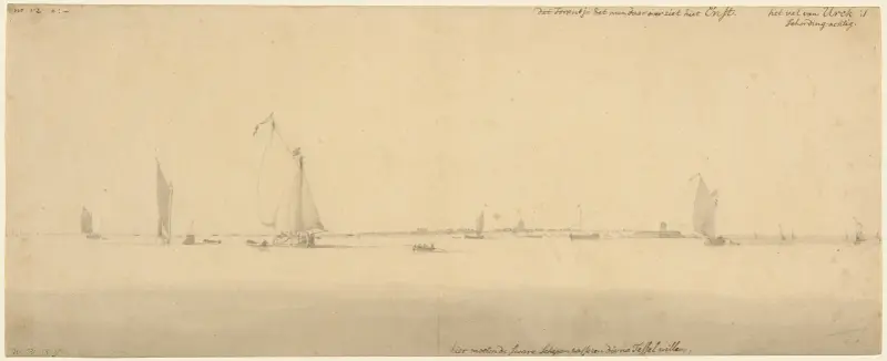 Lugnt hav av Willem van de Velde the Younger