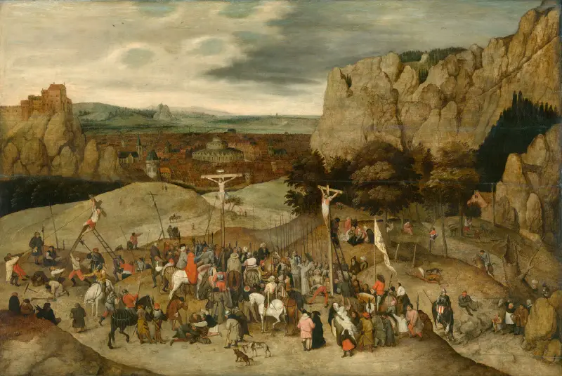 Kalvarienberg von Pieter Brueghel The Younger