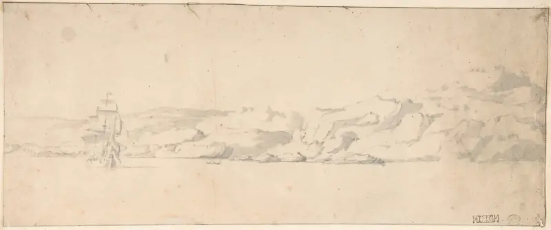 Coast Scene, Willem van de Velde the Younger