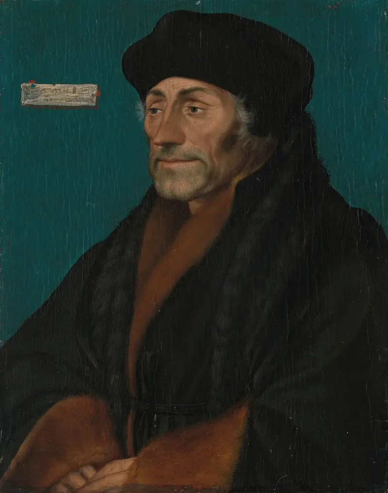 Erasmus of Rotterdam, 1532 av Hans Holbein The Younger