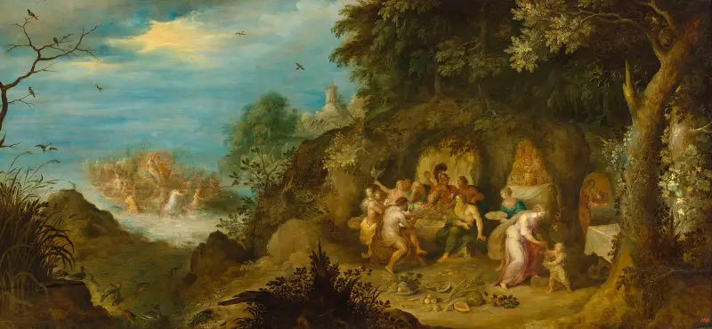 Gudarnas fest av Frans Francken the Younger