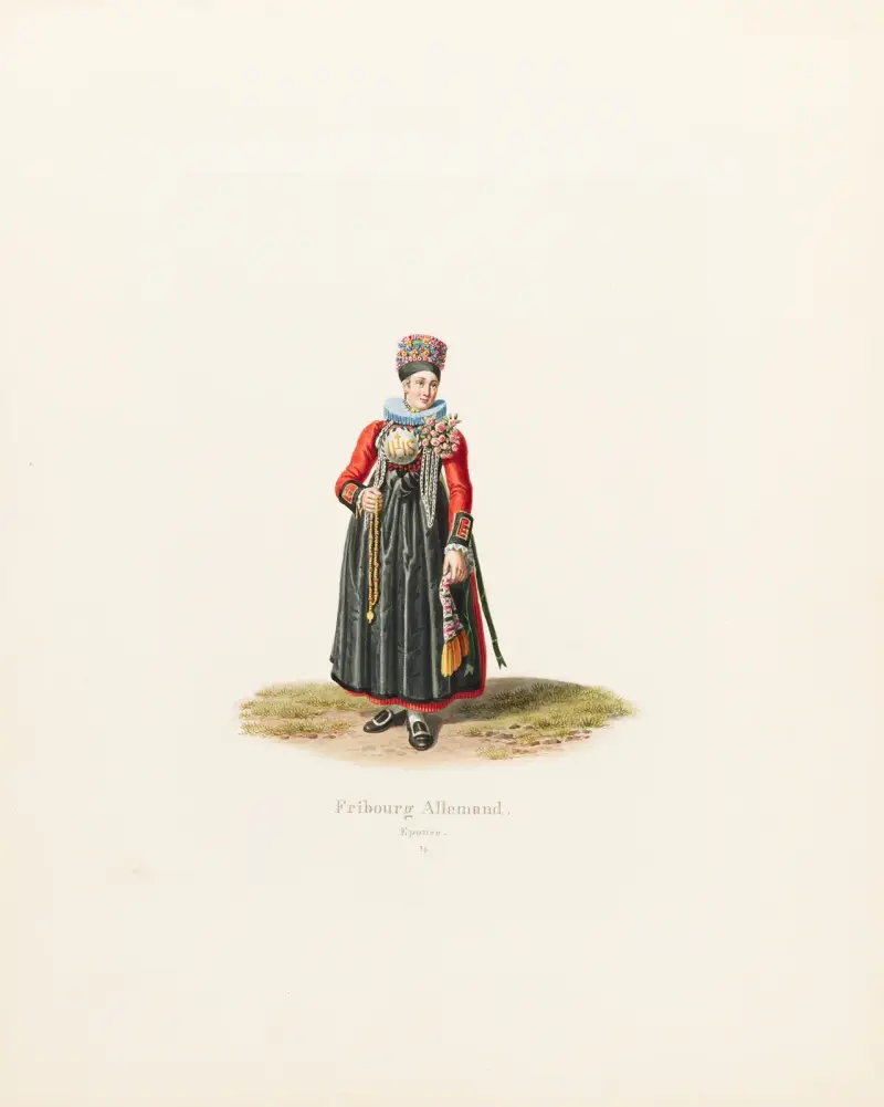 Fribourg Allemand. Epouse av Gabriel Lory the Younger