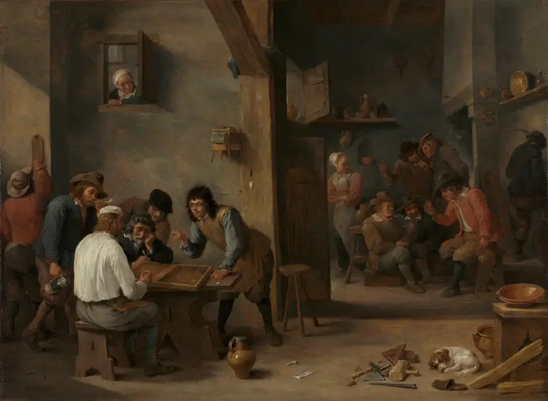 Backgammonspiel von David Teniers The Younger