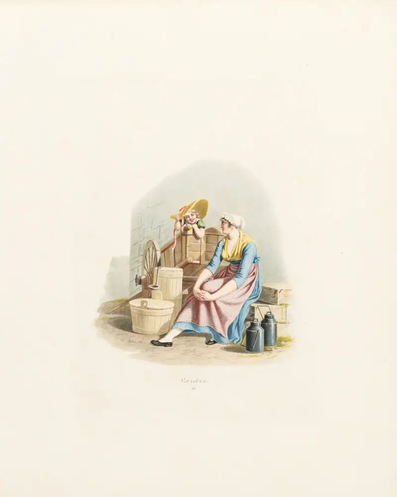 Genf von Gabriel Lory the Younger