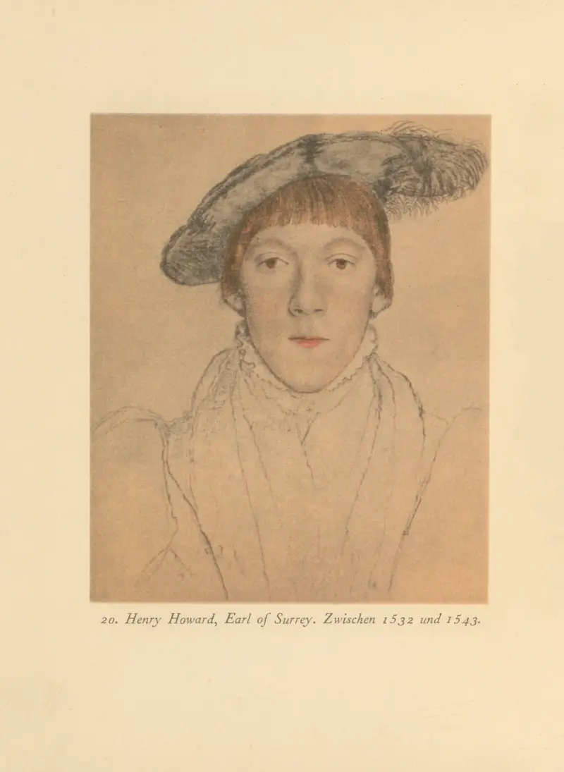 Henry Howard, Earl of Surrey av Hans Holbein The Younger