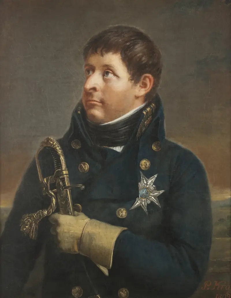 Karl August, 1768-1810, Duke of Holstein-Sonderburg-Augustenburg, Crown Prince of Sweden av Per Krafft the Younger