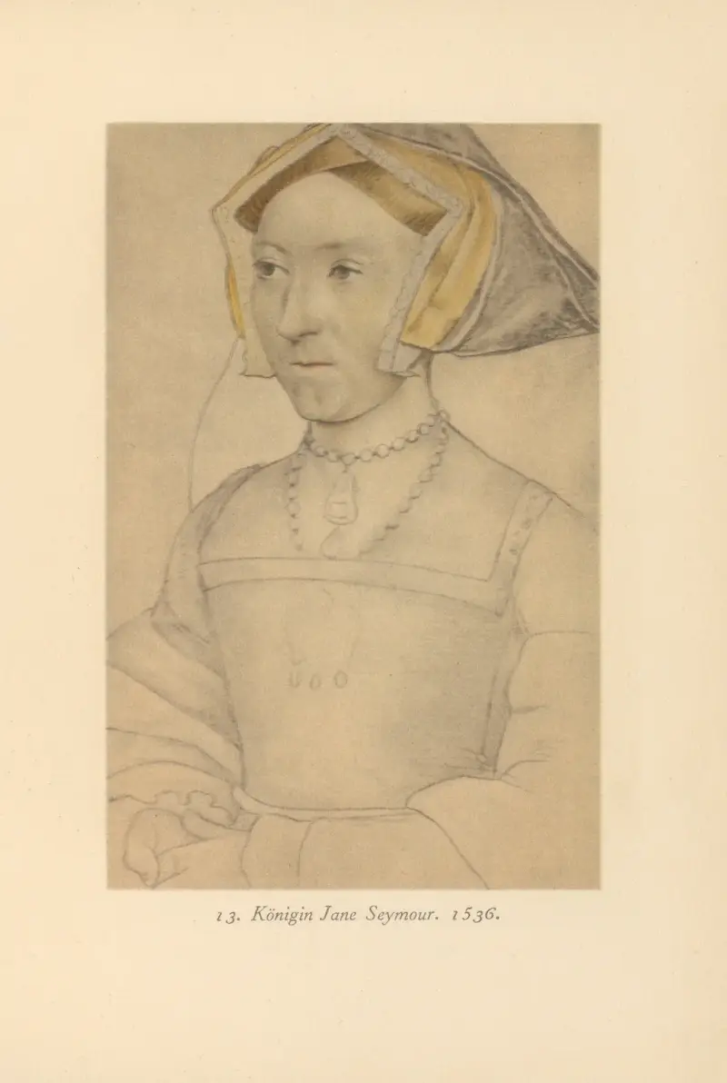 Königin Jane Seymour av Hans Holbein The Younger