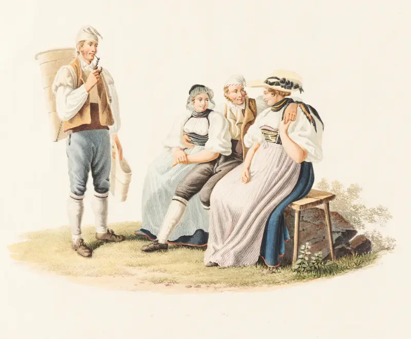 Lauterbrunnen av Gabriel Lory the Younger