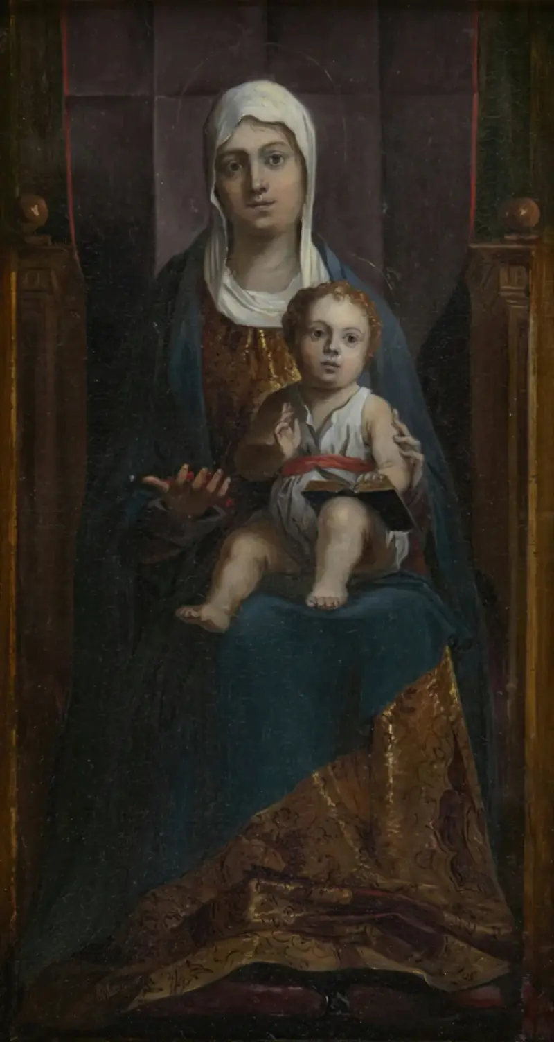 Madonna med barnet av David Teniers The Younger