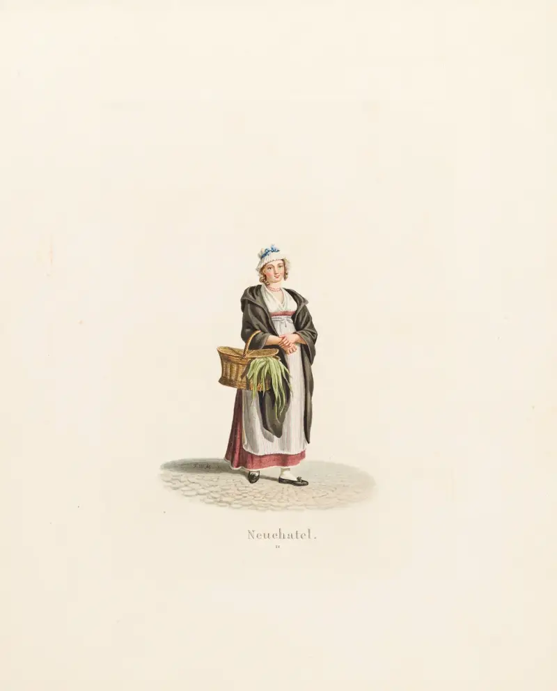 Neuchatel av Gabriel Lory the Younger