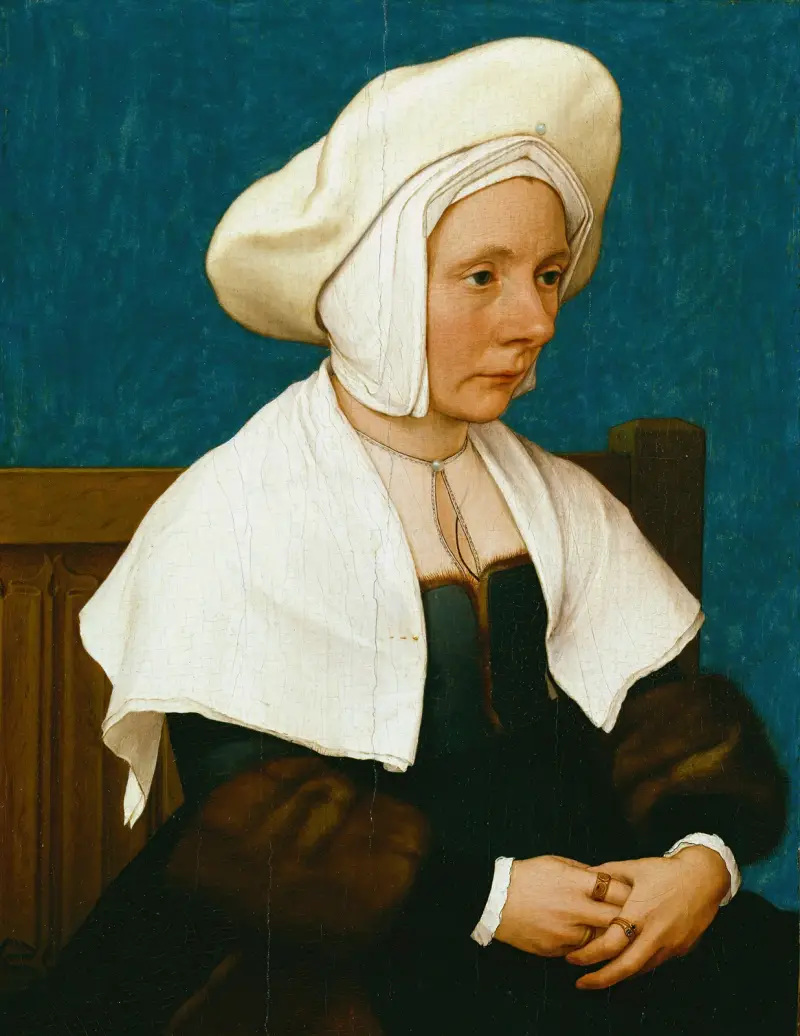 Portrait of a Woman av Hans Holbein The Younger