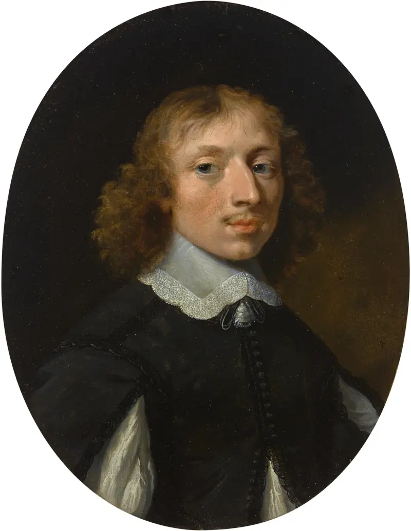 Porträtt av en ung herre av David Teniers The Younger
