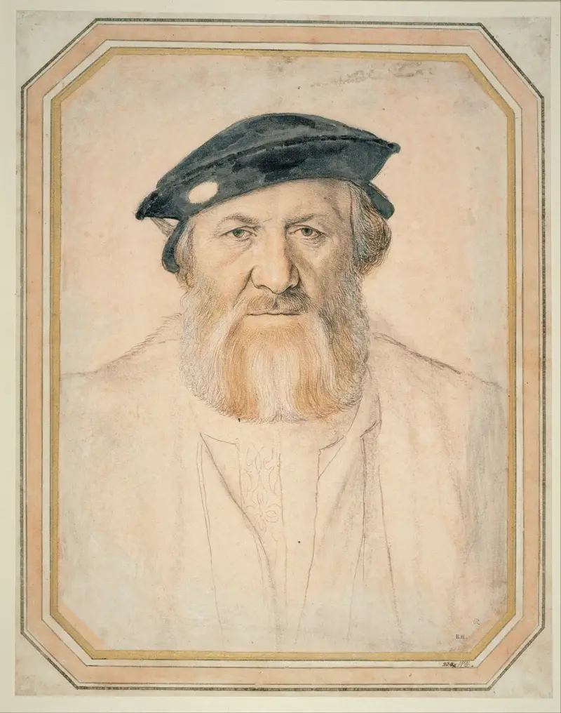 Portrait of Charles de Solier, Sieur de Morette av Hans Holbein The Younger