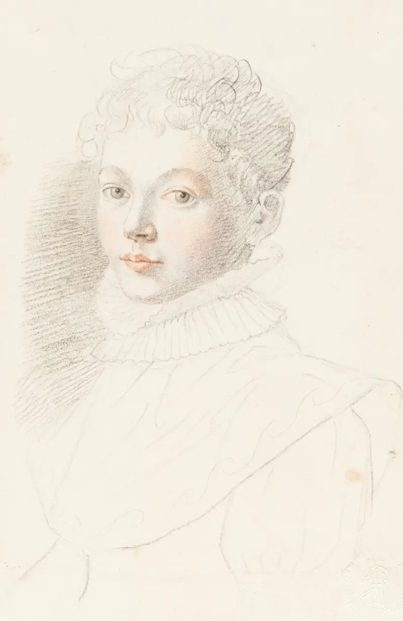 Porträtt av en ung man av Gabriel Lory the Younger