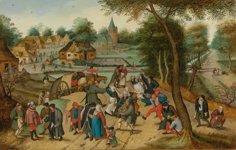 Rückkehr von der Kirmes von Pieter Brueghel The Younger