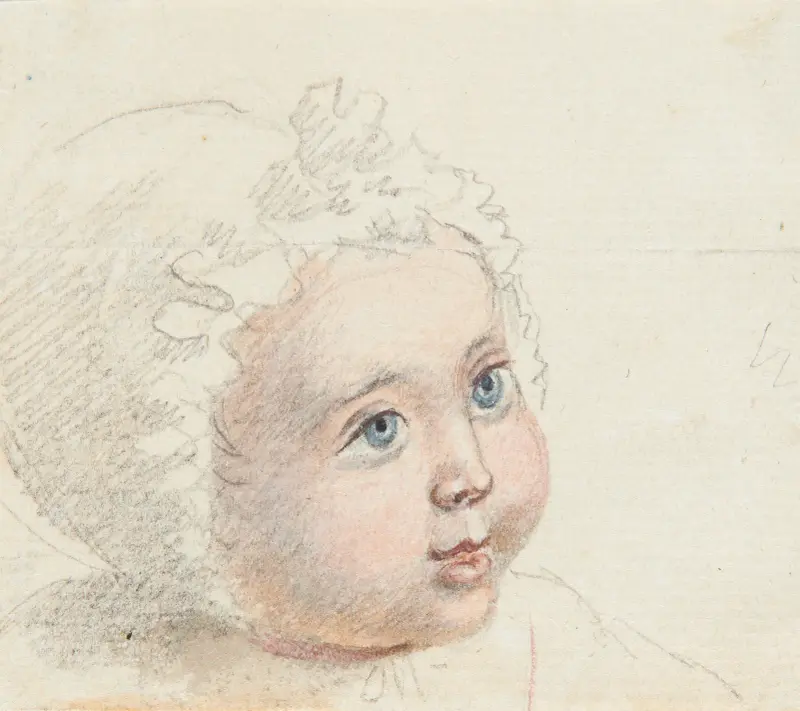 Rose Lory av Gabriel Lory the Younger