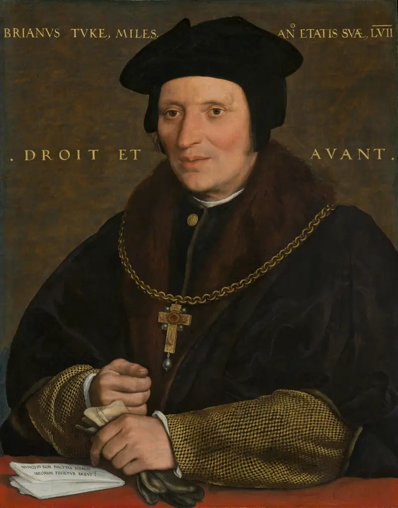 Sir Brian Tuke, Hans Holbein The Younger