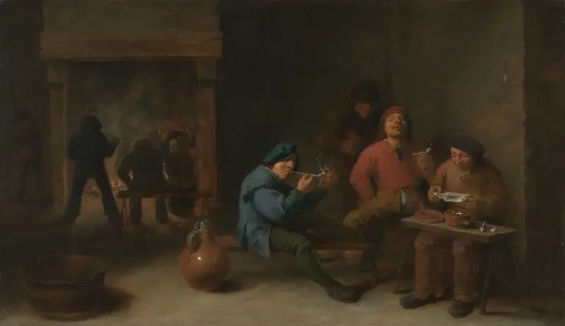 Raucher von David Teniers The Younger
