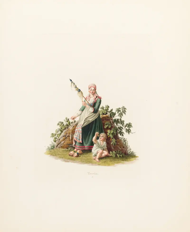 Tessin av Gabriel Lory the Younger