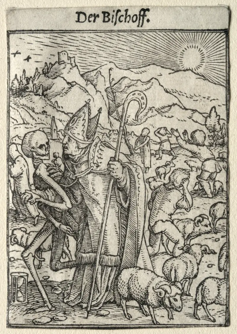 Biskopen, Hans Holbein The Younger