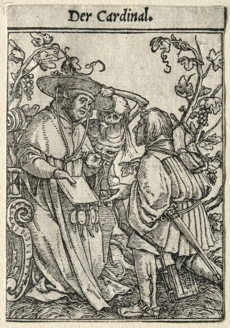 Kardinál, Hans Holbein The Younger