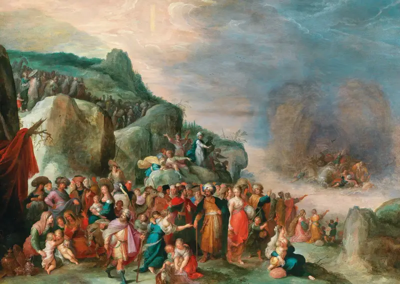 Övergången över Röda havet av Frans Francken the Younger