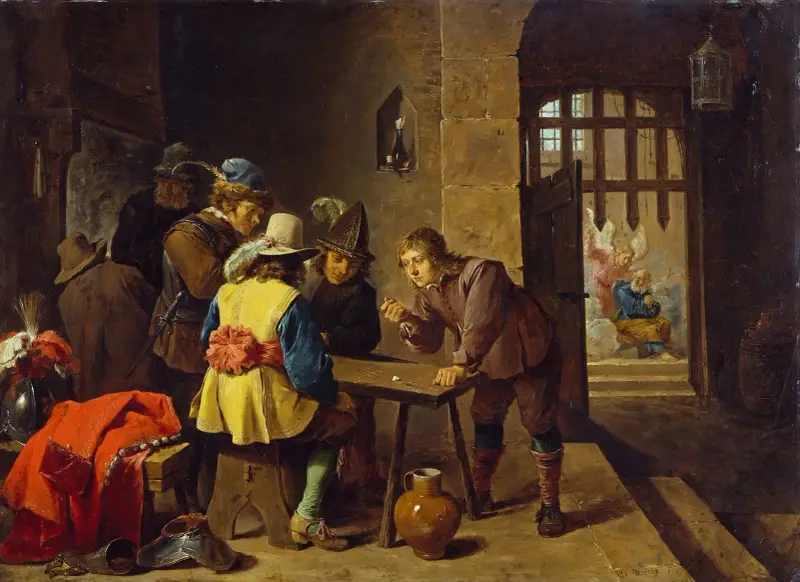 Sankt Peters befrielse av David Teniers The Younger