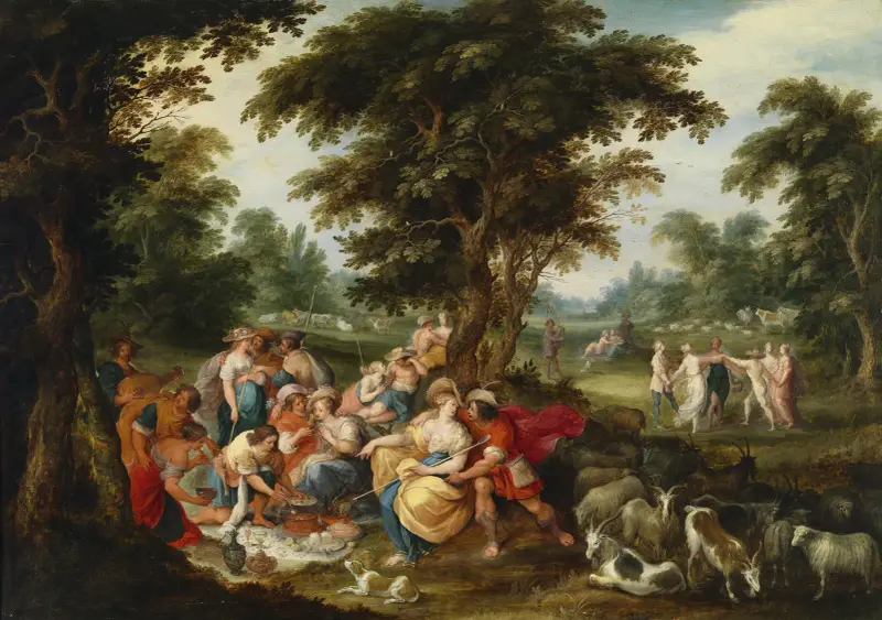 Das Goldene Zeitalter, Nr. 1 von Frans Francken the Younger