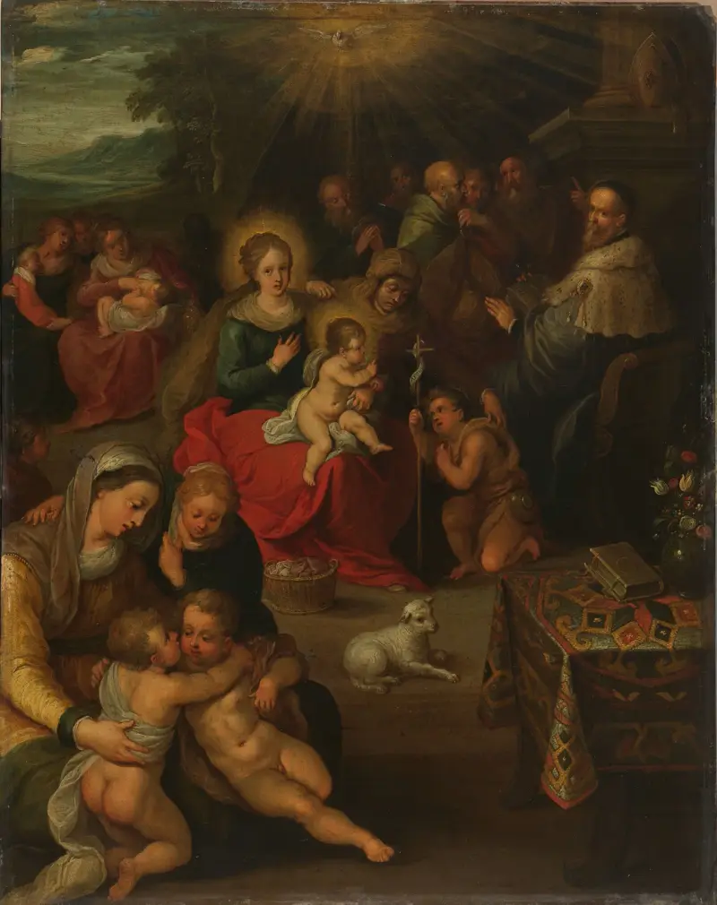 Święta rodzina, Frans Francken the Younger
