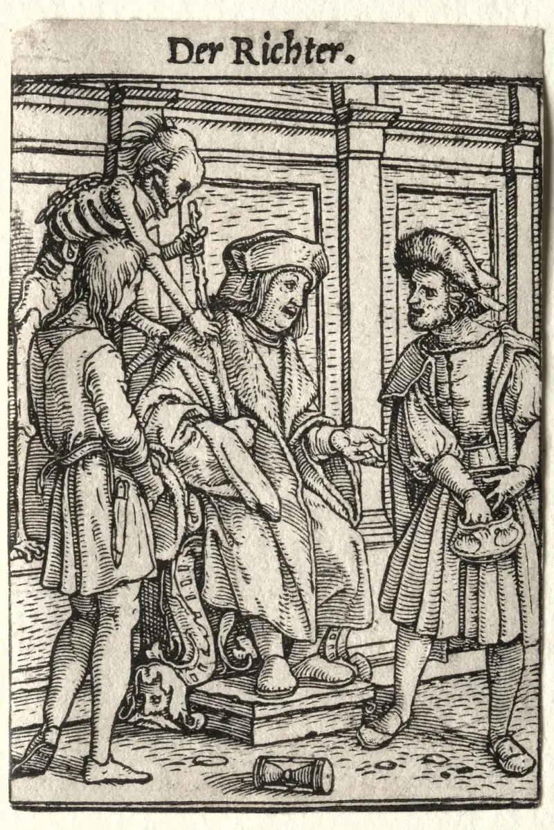 Der Richter von Hans Holbein The Younger